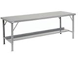 120 X 28 Heavy-Duty Extra Large Folding Assembly Bench