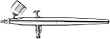 Paasche Airbrush VSR90#1 Gravity Feed Airbrush VSR90#1