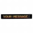 U. S. STAMP & SIGN LED Electronic Moving Message Sign, Custom Programmable, 28 x 1-7/8 x 4-1/2