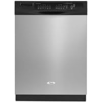 Whirlpool : GU2300XTVS 24in Full Console Dishwasher with 6 Automatic Cycles Stainless Steel by Whirlpool