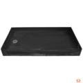 3360LS Single Curb 33x60 Shower Pan with Extra 2 Cu