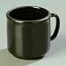 Carlisle 4305203 Black 10.9 Oz. Stackable Mug (Case of 12)