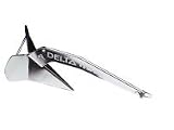Delta Anker Edelstahl 25Kg fuer Schiffe der Laenge 19m
