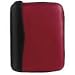 (price/ea)mgmnt Binder,w/ Zipper,7-ring,classic,5-1/2"x8-1/2",red/bk
