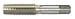 Westward 2LWN4 Hand Tap, Bottom, HSS, 3/8-24
