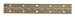 Battalion 4PA96 Hardware - screws not included - Hinge, 1 1/16 X 72 In