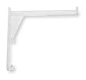 Battalion 3AEL4 Valance Clip, 3 3/4X3 1/2 In, Clear, PK 10