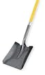 Westward 3YU83 Sq Point Shovel, 48 In Straight Handle