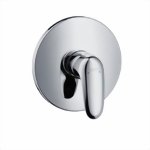 Hansgrohe Brausearmatur Unterputz Metris E verchromt 31675000