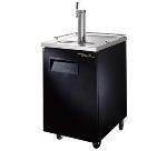24 in Draft Beer Cooler, 1 Faucet, 1 Door, Holds 1 Keg