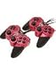 USB 2.0 PC Dual Double Shock Controller(Black & Red) for Dell laptop