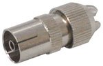 MA12BL precision coaxial socket - 2 per blister