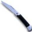 Wood Handle Lever Lock Folding Knife