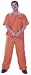 GOT BUSTED JUMPSUIT, ORANGE