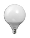 9 Watt Compact Fluorescent Globe Light Bulb / Candelabra Base / G25 Globe (3 1/8" Diameter) / 2700K Color Temperature / 40 Watt Incandescent Equivalent