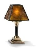 Hollowick Inc. Hollowick 6in Amber Mini Mica Lamp Shade