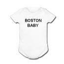 BOSTON BABY - City Series - White, Blue or Pink Onesie / Baby T-shirt