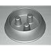 Metal Brake-Fast Dog Food Bowl (Medium)