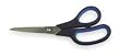 Industrial Grade 2WFX2 Scissors, 8 In, Blk Hard Grip Handle