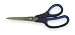 Industrial Grade 2WFX2 Scissors, 8 In, Blk Hard Grip Handle