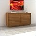 Sonax Manning Contemporary Wide Dresser in Eternity Walnut