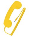 3.5mm Retro Phone Handset (Yellow) for Apple tablet