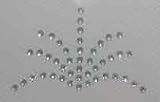 Swarovski Crystal Tattoo ~ RhinestoneTemporary Tattoos ~ Fountain Design ~