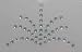 Swarovski Crystal Tattoo ~ RhinestoneTemporary Tattoos ~ Fountain Design ~
