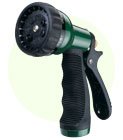 Insulated 7 Pattern Water Nozzle with Soft Grip Handle