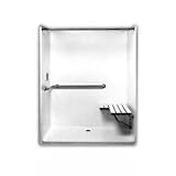 Hydro Systems Institutional Barrier Free Title 24 Compliant Shower 60W x 36D x 77 H HS-6036-BF-24