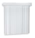 Battalion 3AEJ5 Vertical Blinds, 84 X 104 In, Alabaster