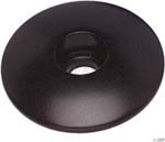 Problem Solvers 1-1/8" Black Top Cap *alloy/cromo*