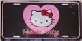 Hello Kitty License Plate