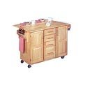 Home Styles - Kitchen Center w/Breakfast Bar - 5089-95