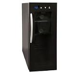 Haier HVTS04ABB 4-Bottle Wine Cellar, Black