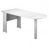 Review Maxon Furniture Inc.  / Gray Modular Worktable Peninsula, 72