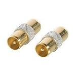TRIXES Adaptateur c�ble coaxial m�le/...
