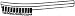 Wire Scratch Brush, Bent Handle - WIRE SCRATCH BRUSH - BENT HANDLE