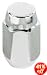McGard 64003 Chrome Cone Seat Style Lug Nuts (M12 x 1.25 Thread Size) - Set of 4