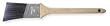 Industrial Grade 1XRL2 Angle Sash Brush, Soft Polyester, 1 1/2 In