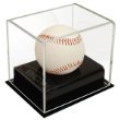 BCW Deluxe Acrylic Baseball Holder Display - Sports Memoriablia Display Case - Sportscards Collecting Supplies