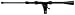 ATLAS SOUND PB11XE Boom arm telescopic 16-24", black, with counterweight