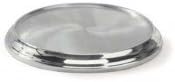 Polished-Communion Bread Plate Base-Stack-8-1/4 Polished Aluminum.