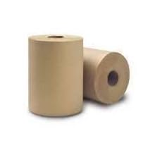 Bay West 46000 Paper Towel Roll, Hardwound, 8" Width x 425' Length, Natural (Pack of 12)