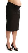 Japanese Weekend : Ok Bengaline Pencil Skirt - Black