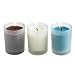 Jaclyn Smith Today Glass Votive Candles 3 Pack- Citrus Breeze, Sweet Cyprus, Fresh Fig