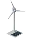 Solar Powered Wind Turbine Model - bring some eco style to your desk