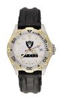 Oakland Raiders AllStar Watch - Mens Leather Band - B000EN01VG