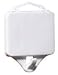 ABC Products - Super-Strong ~ Magnetic Hook - Use On Metal Surfaces - Has 4 Magnetic Holding Plates (White Finish - Holds Up to 6 Pounds).