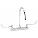 All Products : Speakman Speakman 8" deep plain gooseneck faucet with 6" wrist blade handles SC-5726-FC